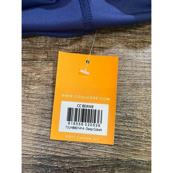 NEW Thermo Insulated Ice Runner Beanie Coolcore Technology Deep Cobalt Blue OS - Picture 6 of 10